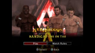 WWE - Bobby Lashley vs. William Regal & Paul Burchill - Handicap Match (ALL COM) - Armageddon 2005