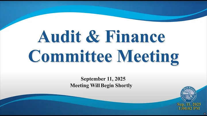 Audit and Finance Committee Meeting - September 11, 2025