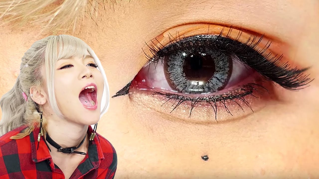 Orange Date Makeup【Aochan】|eng sub - YouTube