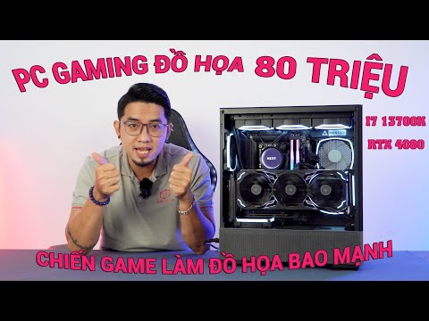 PC GAMING ĐỒ HỌA 80 TRIỆU: i7-13700K & RTX 4080 | CHIẾN GAME LÀM ĐỒ HỌA ĐA NHIỆM BAO MẠNH.