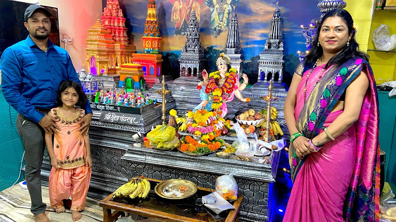 Ganpati Decoration 2021 Pandharpur Ganpati Decoration Surendra