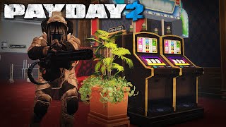 Golden Grin Casino with MINIGUN DOZERS! (PAYDAY 2 Heavy Security Mod)