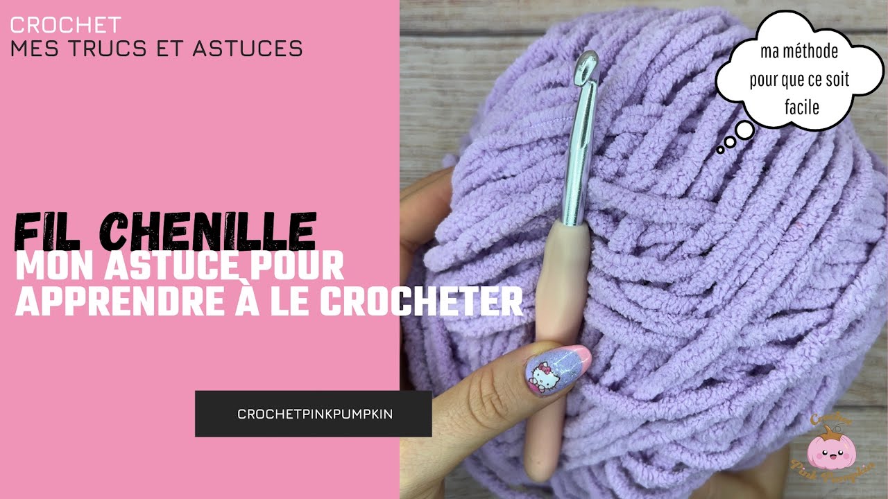 fil chenille crochet creation｜Recherche TikTok