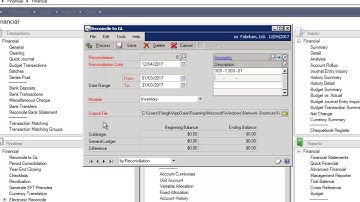 Microsoft Dynamics GP 2013 -  Reconcile Inventory to the GL