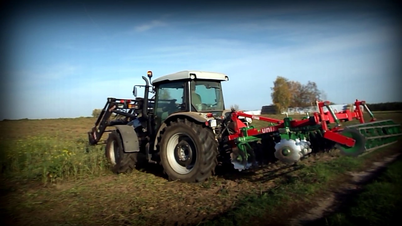 Talerzowanie poplonu 2019   Lamborghini & UNIA
