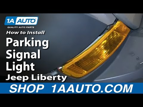 How To Replace Parking Signal Light 05-07 Jeep Liberty