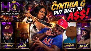 Cynthia G Put belt to ass of Black men!