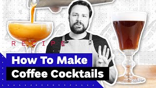 The Ultimate Coffee Cocktails Guide: Irish Coffee, Espresso Martini & more recipes!