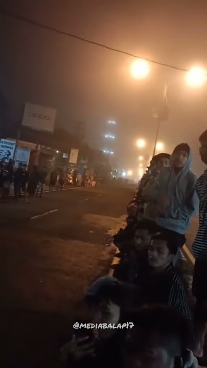 Balap Liar [Malam hari] #storywa #balapliar #balapmotor #liaran #jakarta #bahan #pinggiran #ninja