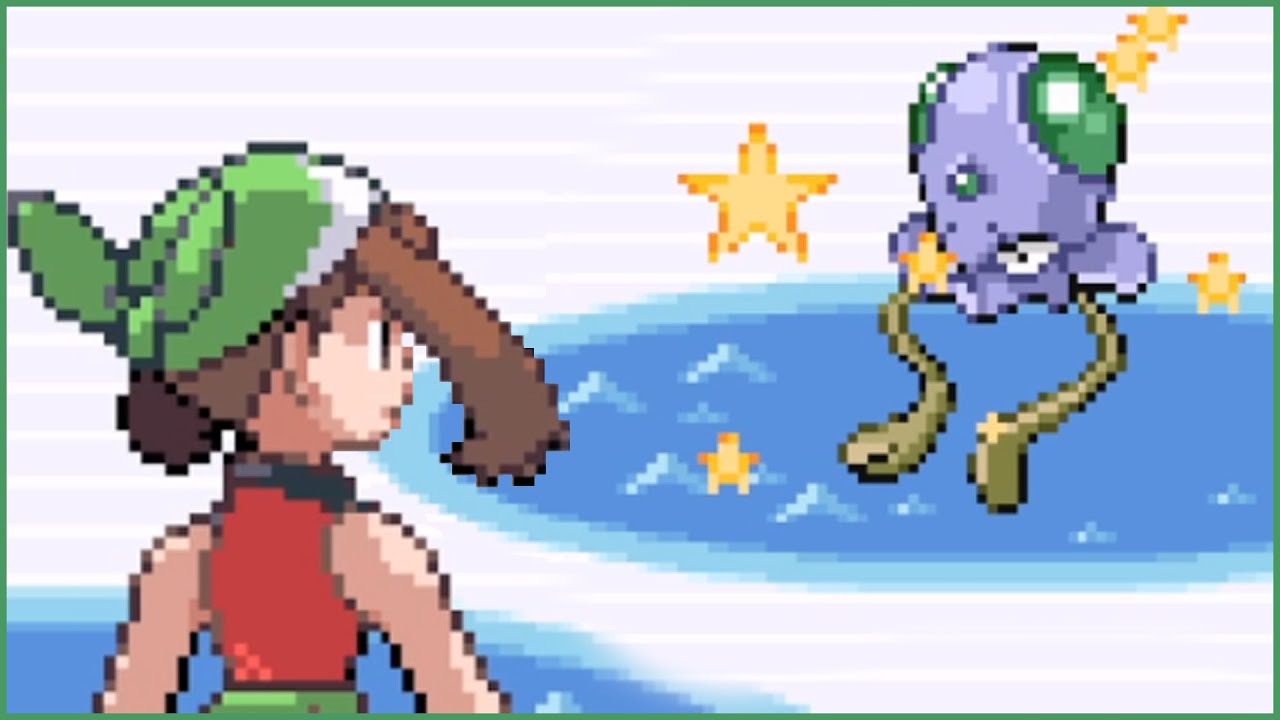 Shiny TENTACOOL Pokemon Ruby Sapphire Emerald FULL ODDS SHINY LIVE!