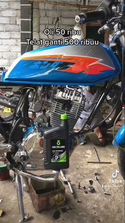 JANGAN SAMPE TELAT GANTI OLI‼️ #glherex #cbindonesia #bolonecb #glmodifikasi #modifikasimotor