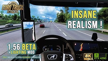 ETS2 1.56 Looks Like REAL LIFE! 😱 (Lighting + JBX3 + Reshade + LookPilot)