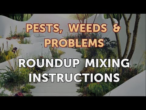 Roundup Mixing Instructions
