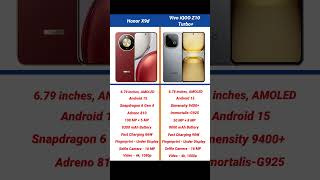 Honor X9d vs Vivo iQOO Z10 Turbo Plus Comparison #shorts #short #honorx9d #iqooz10turboplus