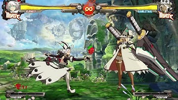 Elphelt 6p sg.he into dash jump & 2h UB vs Ramlethal