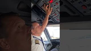 Airbus 318 Captain does fire test #viral #pilot #crew