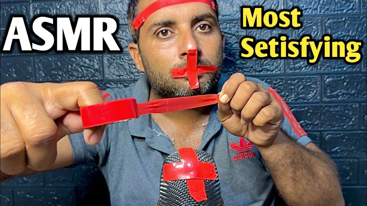 Asmr most Setisfying tape sounds