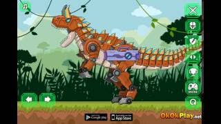 Мультик игра Роботы динозавры: Карнотавр (Toy War Robot Carnotaurus) screenshot 3