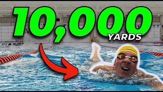 Swimming 10,000 YARDS because THE INTERNET made me...
