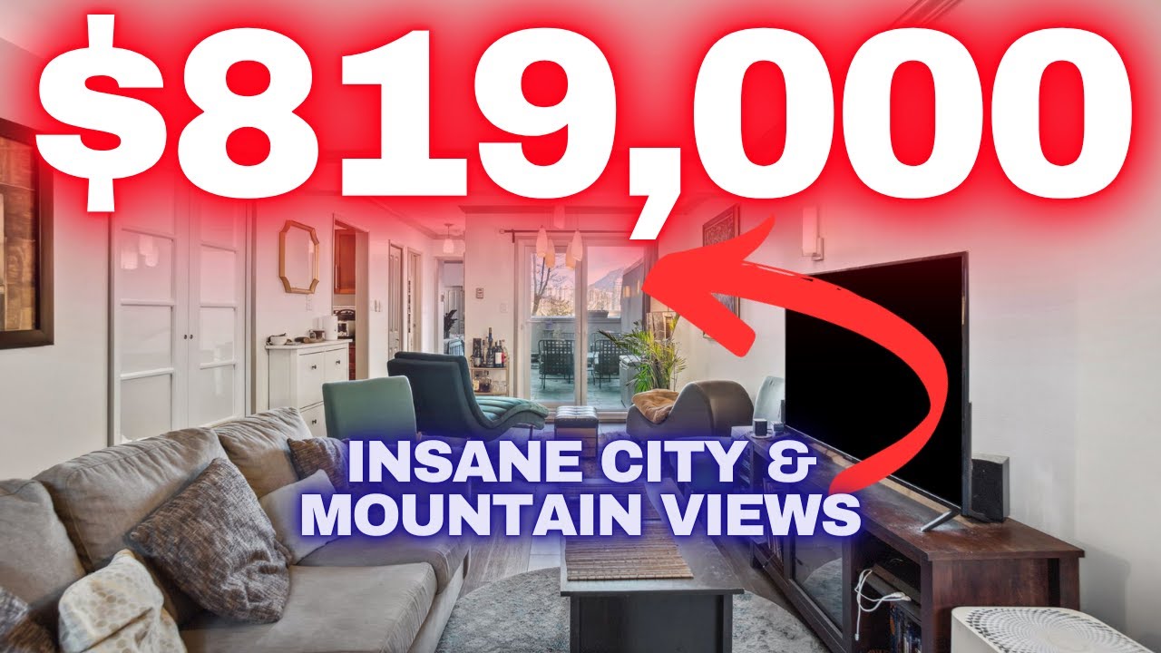 BREATHTAKING Vancouver Views | Fairview Condo Tour