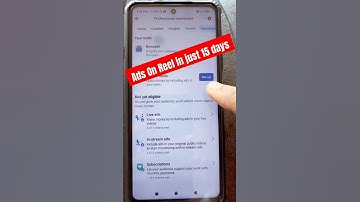 Secret Trick 2025 Facebook Ads On Reels Enable Kaise Kare | How To Enable Ads On Reel  #shorts