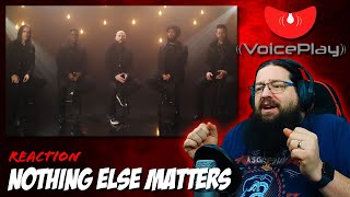 METALHEAD REACTS | VOICEPLAY  'Nothing Else Matters'