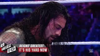 Roman Reigns  greatest moments  WWE Top 10, March 9, 2019
