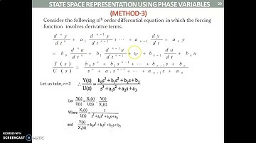 State Variable Representations using Phase Variables Method-3