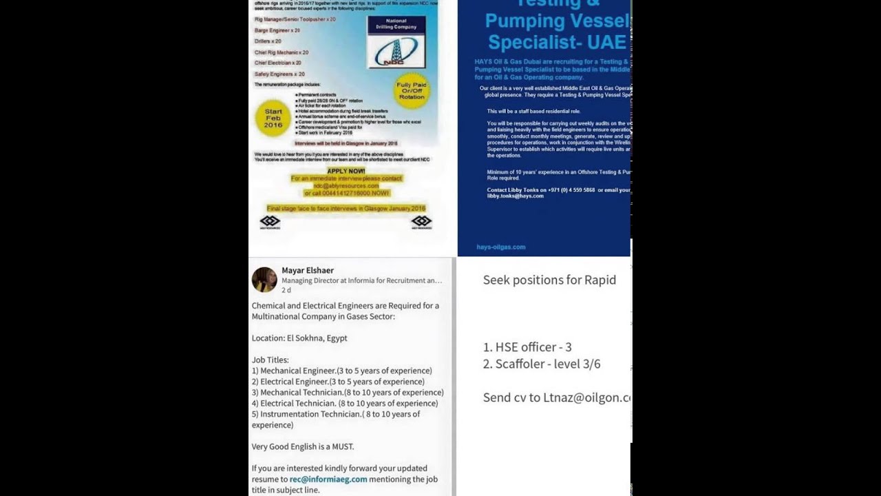 job vacancy epc engineering december 2015 listepc