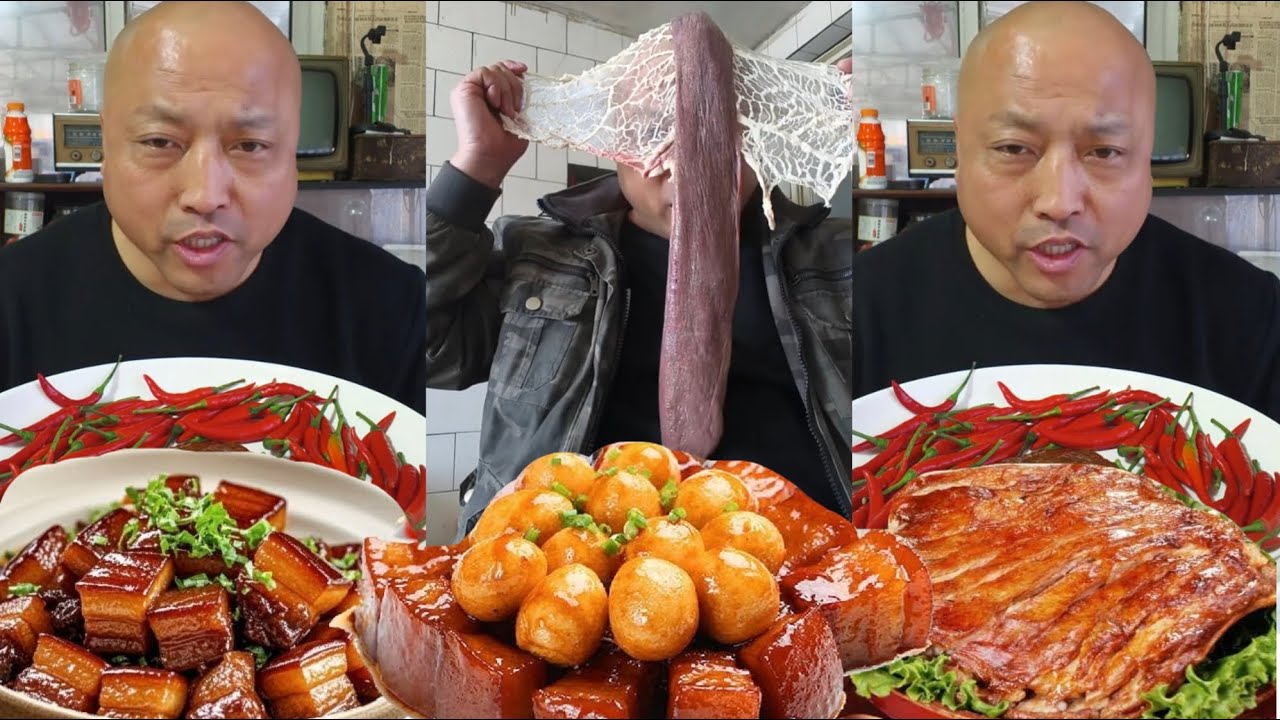 【ASMR】【MUKBANG】BEST FOOD COMPILATION | CHINESE FOOD | 食べる | 吃播 #咀嚼音#mukbang #food #foodie