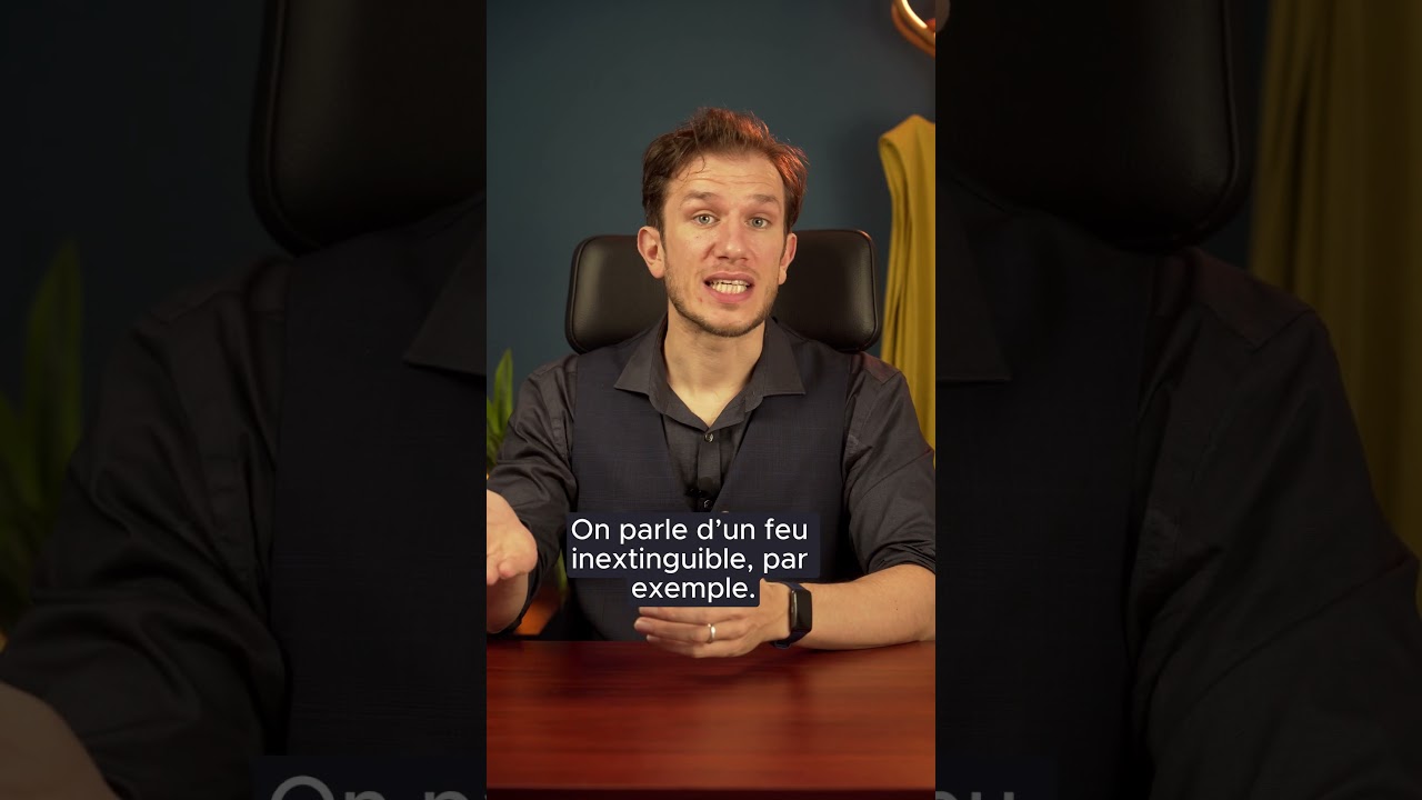 Mot du jour : inextinguible #shorts