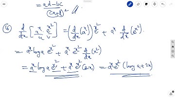 INTERMEDIATE MATHS 1B-DIFFERENTIATION- Exercise 9A-1 bit x to xvi, 2 and 3 based on basic formulae-2