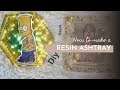 Diy resin ashtray/ coaster