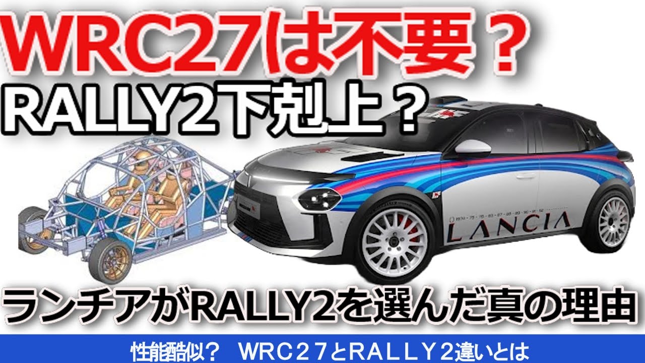[Медленный комментарий] [Обвал сверху] Почему WRC27 будет «таким же быстрым», как RALLY2! В чём з...