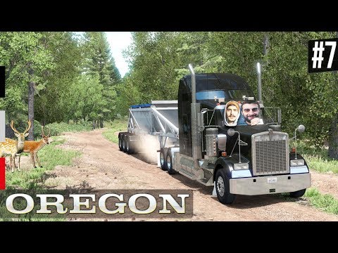 Oregon DLC - Bend'in Güzel Orman Yolları - American Truck Simulator 7. Bölüm