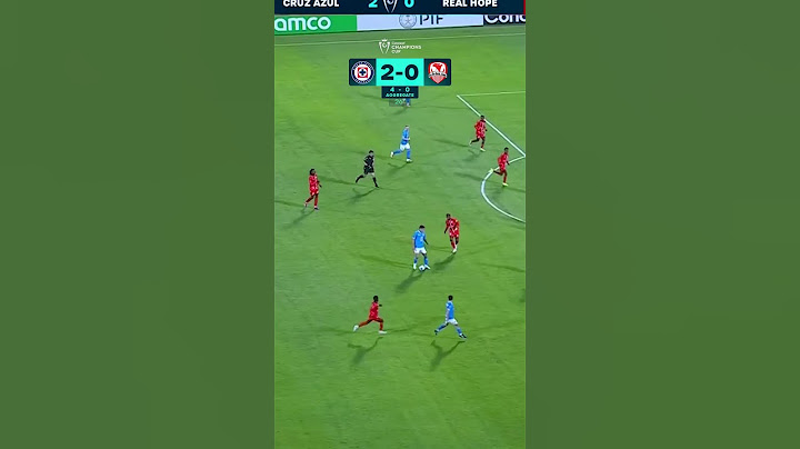 Cruz Azul vs Real Hope | 2025 Concacaf Champions Cup | Round One