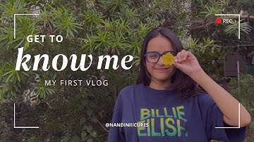 MY FIRST INTRO VLOG🎥| Meet Nandini✨ Your future DOCTOR 🩺| life before medical college #lifestylevlog