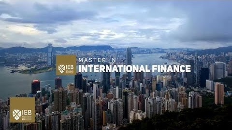 Master in International Finance IEB