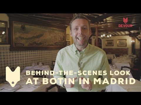 Behind-The-Scenes Look At Botín Restaurant | Devour Madrid