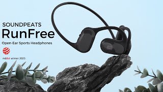 NEW | 2023 Red Dot Winner | SOUNDPEATS RunFree Sport Headphones