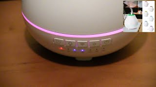 Essential Oil Diffuser Humidifier with Bluetooth  - Oittm Smart