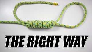 How to tie a Hangman's Noose! - YouTube