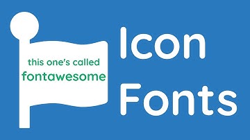 Icon Fonts & FontAwesome
