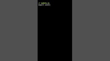 JavaScript (JS)  How to create and use modules in JS?  #Short #Shorts 2023