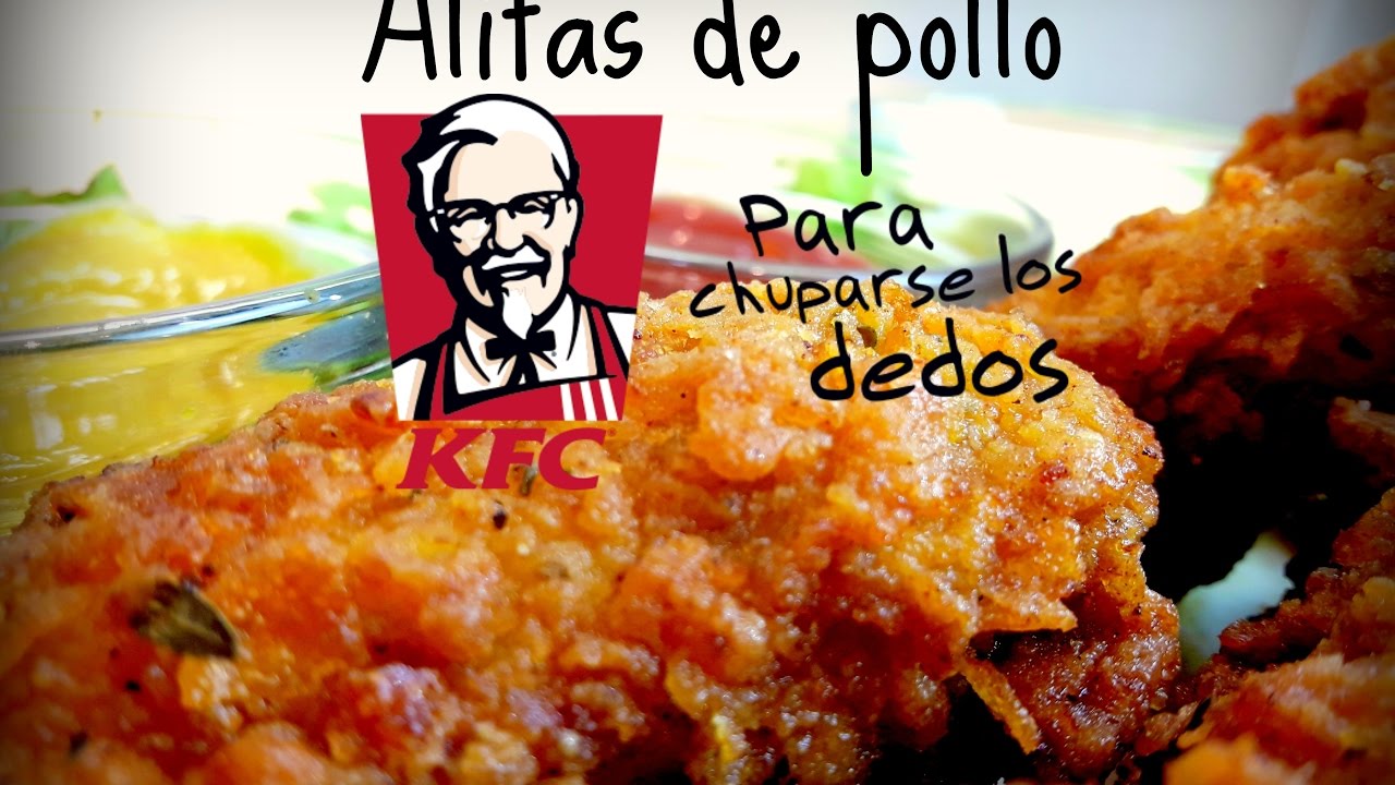 Alitas de pollo fritas extra crujientes al estilo KFC - YouTube