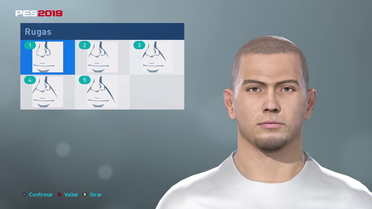 Criando Ronaldo Fenômeno no PES 2019