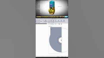 Engine 3d Cad Design 2025 #solidworks #ytshorts #3ddesign #cad #mechanic #viral #3d