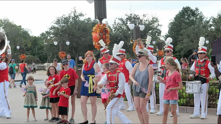 Sarah Performs in a Parade Down Main Street USA! |...
