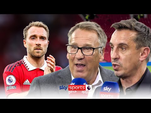 'Arsenal haven't got an Eriksen!' | Gary Neville, Paul Merson analyse where Arsenal lost to Man Utd