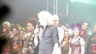 Brian May And Roger Taylor-We Will Rock You-Speech-London-31/5/11